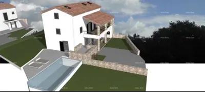 House in Kanfanar, center, renovation and permit - 2