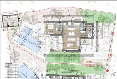 Građevinsko zemljište 637 m², Šumber - starina na parceli - 7