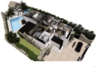 Građevinsko zemljište 637 m², Šumber - starina na parceli - 16
