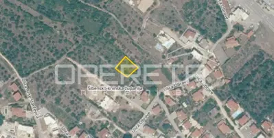 Building plot 600 m², Vodice - quiet location, sea view - 2