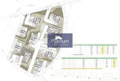 Land, Valmade - quiet area, conceptual project for 40 apartments - 2