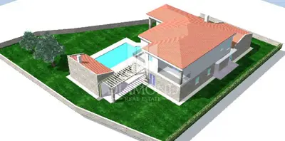 Villa 293 m², Oprtalj surroundings - pool and grounds - 2