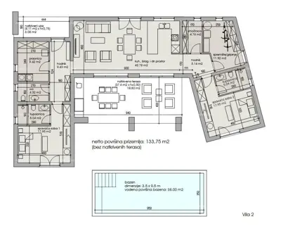 Prodaja - građevinsko zemljište okruženo prirodom, blizina Žminja! V2 - 5