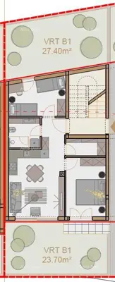 Erdgeschosswohnung mit Garten! Im Bau! - 2