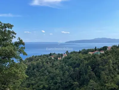Baugrundstück, Ičići, Meerblick und ruhige Lage - 2