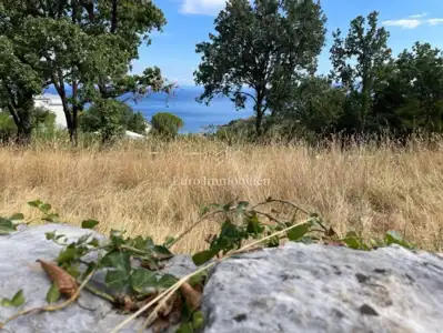 Baugrundstück, Ičići, Meerblick und ruhige Lage - 3