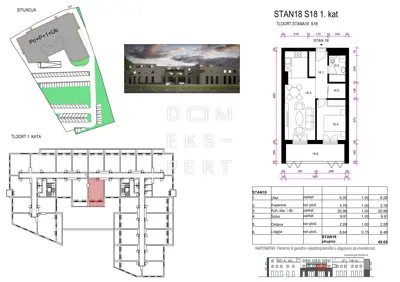 Wohnung zum Kauf in Resnik, 49,6 m² - 12