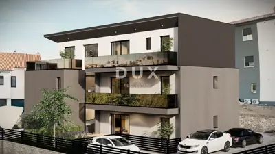 Penthouse 100 m², Krk - terrace 50 m² and 3 bedrooms