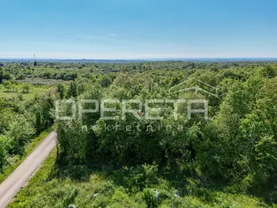 Baugrundstück 832 m², Sveti Lovreč, Meerblick - 4