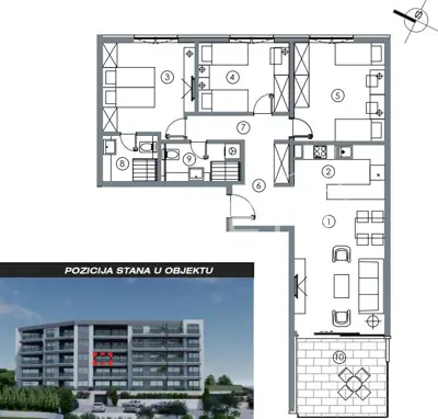 Apartment for sale in Makarska, 93,9 m² - 23