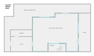 Wohnung 176 m², Šestine, Panoramablick und Terrasse - 24