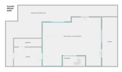 Wohnung 176 m², Šestine, Panoramablick und Terrasse - 24