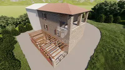 Steinhaus 150 m², Momjan - Meerblick - 22