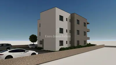Novalja - apartman s velikom terasom, pogled na more - 21