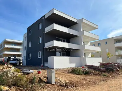 Novalja - apartman s velikom terasom, pogled na more - 14
