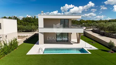 Krk - modern villa with pool and sauna - 2