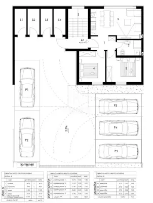 Stan 46,70 m², Pula Centar - 2 spavaće sobe - 5
