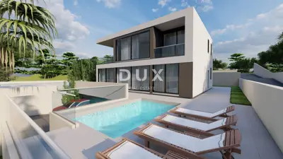 Villa 175 m², Drage - first row to the sea and pool