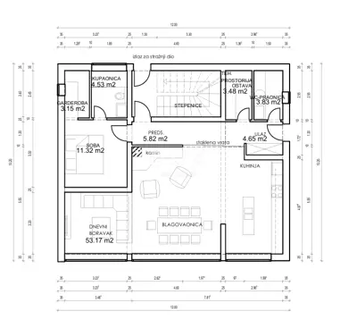 Vila 175 m², Drage - prvi red do mora i bazen - 8