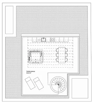 Penthouse 113 m², Primošten - Dachterrasse und Jacuzzi - 13