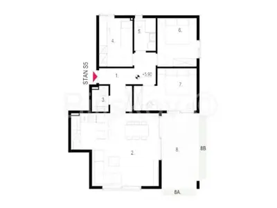 Apartment 111 m², Kaštel Stari - exclusive resort under construction - 10