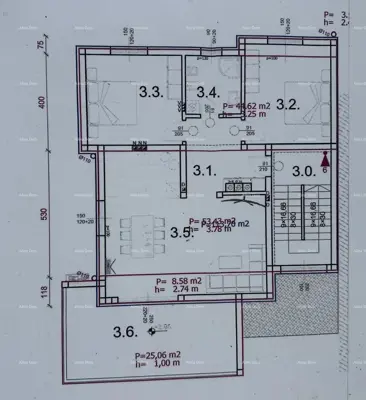 Apartment 114 m², Barbariga, near the beach and the center - 8