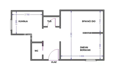 Wohnung 29,9 m², Trnje - 1 Zimmer, Erdgeschoss - 8