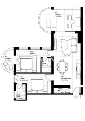 Wohnung 89,5 m², Lovran - Panoramablick auf den Kvarner - 14