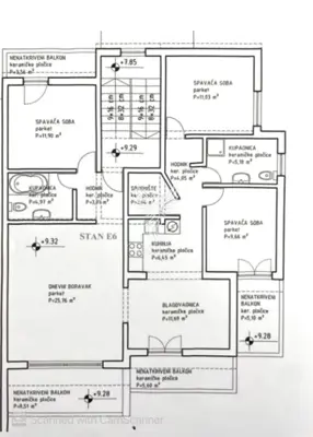 Žnjan, Split, beautiful 3-bedroom apartment with open sea view - 21