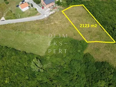 Donja Dubrava, Building plot in a quiet location, 2,123 m²-Donja - 4