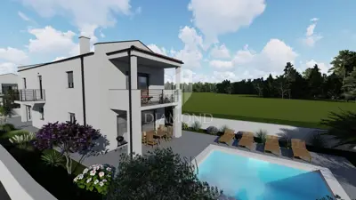 Svetvinčenat, surroundings, building plot with project and permit - 2
