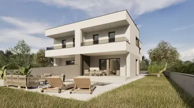 Building land with permit for sale, Ližnjan, Istra