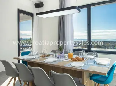 Villa 290 m², Split - Panoramablick auf die Stadt und das Meer - 7