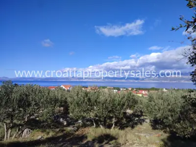 Baugrundstück 930 m², Otok Brač, Meerblick - 3
