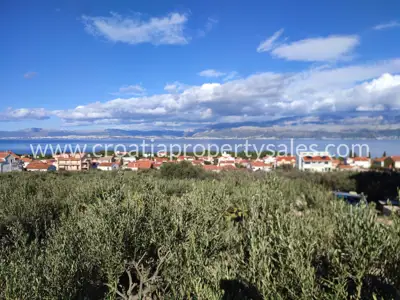 Baugrundstück 930 m², Otok Brač, Meerblick - 5