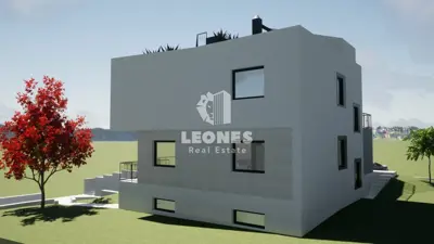 Vila 323 m², Kaštelir, pogled na more i bazen - 8