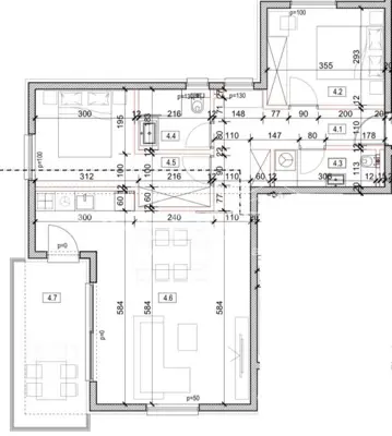 Apartment 79.60 m², Okrug Gornji on Čiovo - loggia and pool - 25