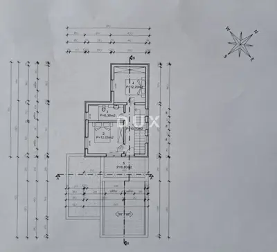 ISTRA, LABIN - Building plot with permit for a house with a pool - 7