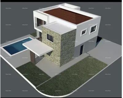 House 206 m², Duga Uvala - shell construction - 7