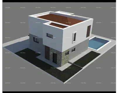 House 206 m², Duga Uvala - shell construction - 8