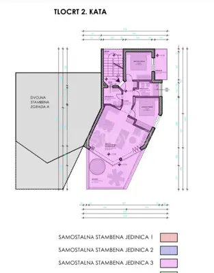 Penthouse 103 m², Okrug Gornji, 100 m from the sea and panoramic view - 16