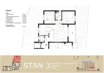 Novogradnja, Primošten, 2s- stan - 17