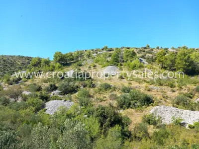 Agricultural land, Otok Brač - sea view - 6