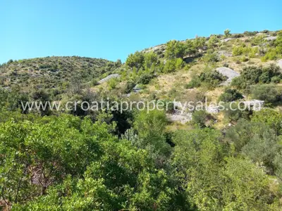 Agricultural land, Otok Brač - sea view - 4