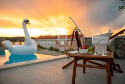 Apartment house in Klimno, pool and sea view - 8