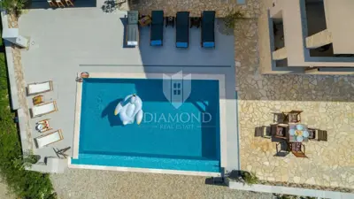 Apartment house in Klimno, pool and sea view - 5