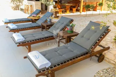 Apartment house in Klimno, pool and sea view - 4