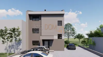 Stan 76 m², Valbandon - 2 spavaće sobe, terasa - 7