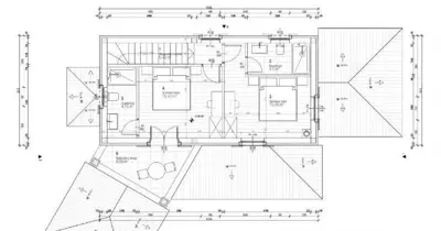 Building land, Tinjan, house project with pool - 2
