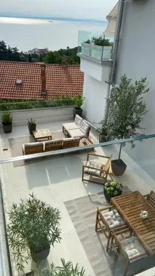 Apartment 60 m² in Lovran, terrace 42 m² and sea view - 16